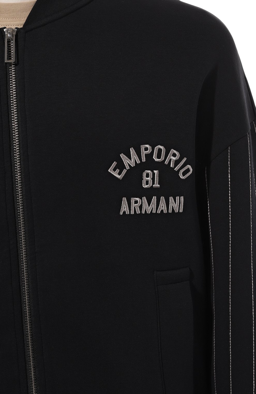 Хлопковая толстовка EMPORIO ARMANI, арт. 3R1MDG/1JHSZ, фото 5