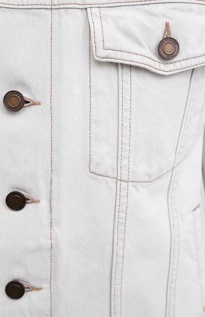 Джинсовая куртка SAINT LAURENT, арт. 614445/Y01KB, фото 5