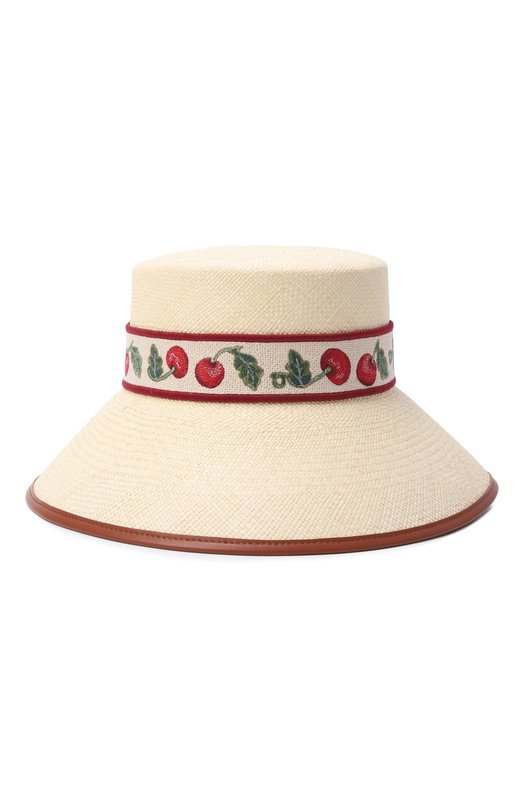 Соломенная панама Valentino 8W2HGA40/IKE Бежевый  8W2HGA40/IKE Фото 2