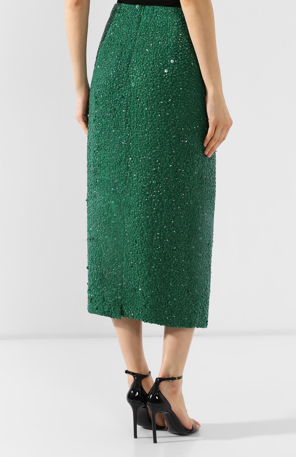 Юбка с пайетками DRIES VAN NOTEN, арт. 191-10831-7312, фото 4