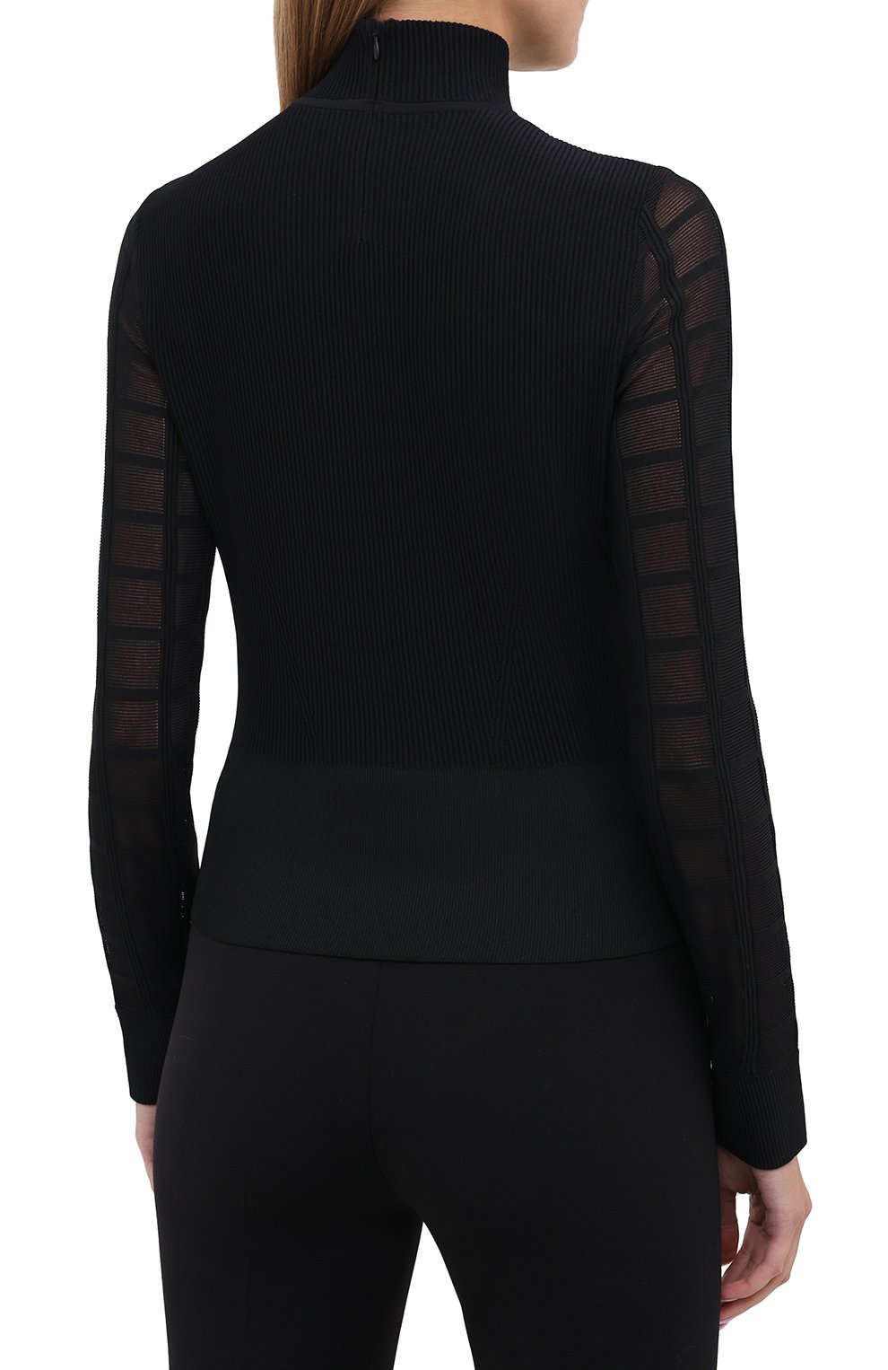 Водолазка из вискозы ALEXANDER MCQUEEN, арт. 633709/Q1AQS, фото 4