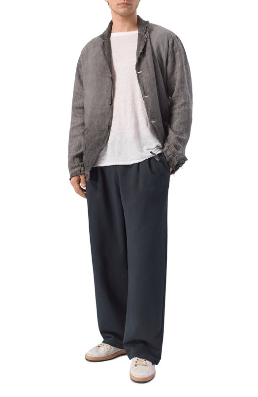 Хлопковые брюки Never Enough 2B6M029-148/MPA079 K347 Чёрный  2B6M029-148/MPA079 K347 Фото 2