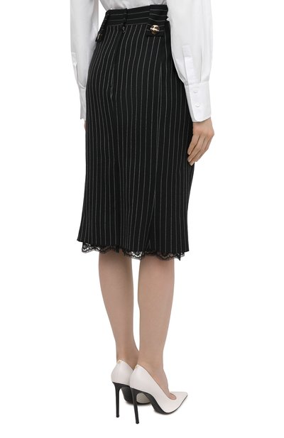 Шерстяная юбка DOLCE & GABBANA, арт. J4035T/FR2XI, фото 4