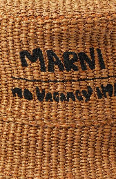 Панама marni x no vacancy inn MARNI бежевого цвета по цене 42750 руб., арт. CLMC0067S0 UAC004, фото 4 Панама marni x no vacancy inn MARNI, арт. CLMC0067S0 UAC004, фото 4