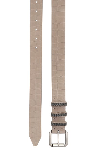 Ремень из нубука BRUNELLO CUCINELLI, арт. M0DC0C33UP, фото 3