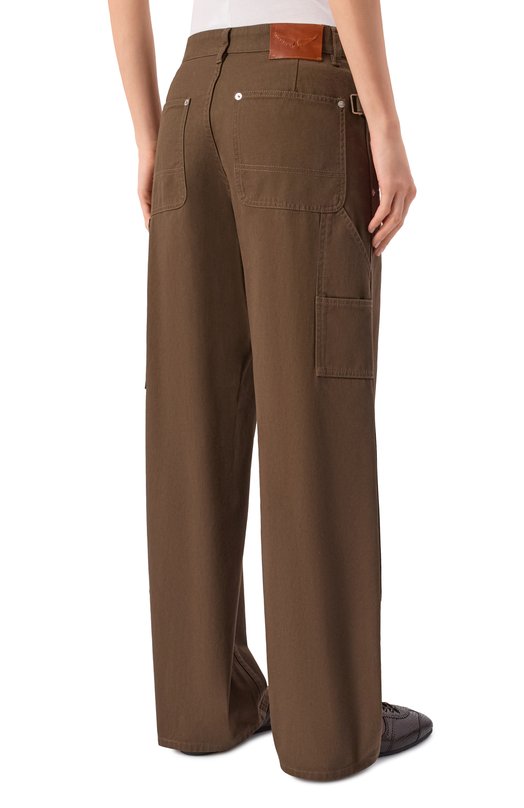 Джинсы Zadig and Voltaire WWPA01903 Хаки  WWPA01903 Фото 4