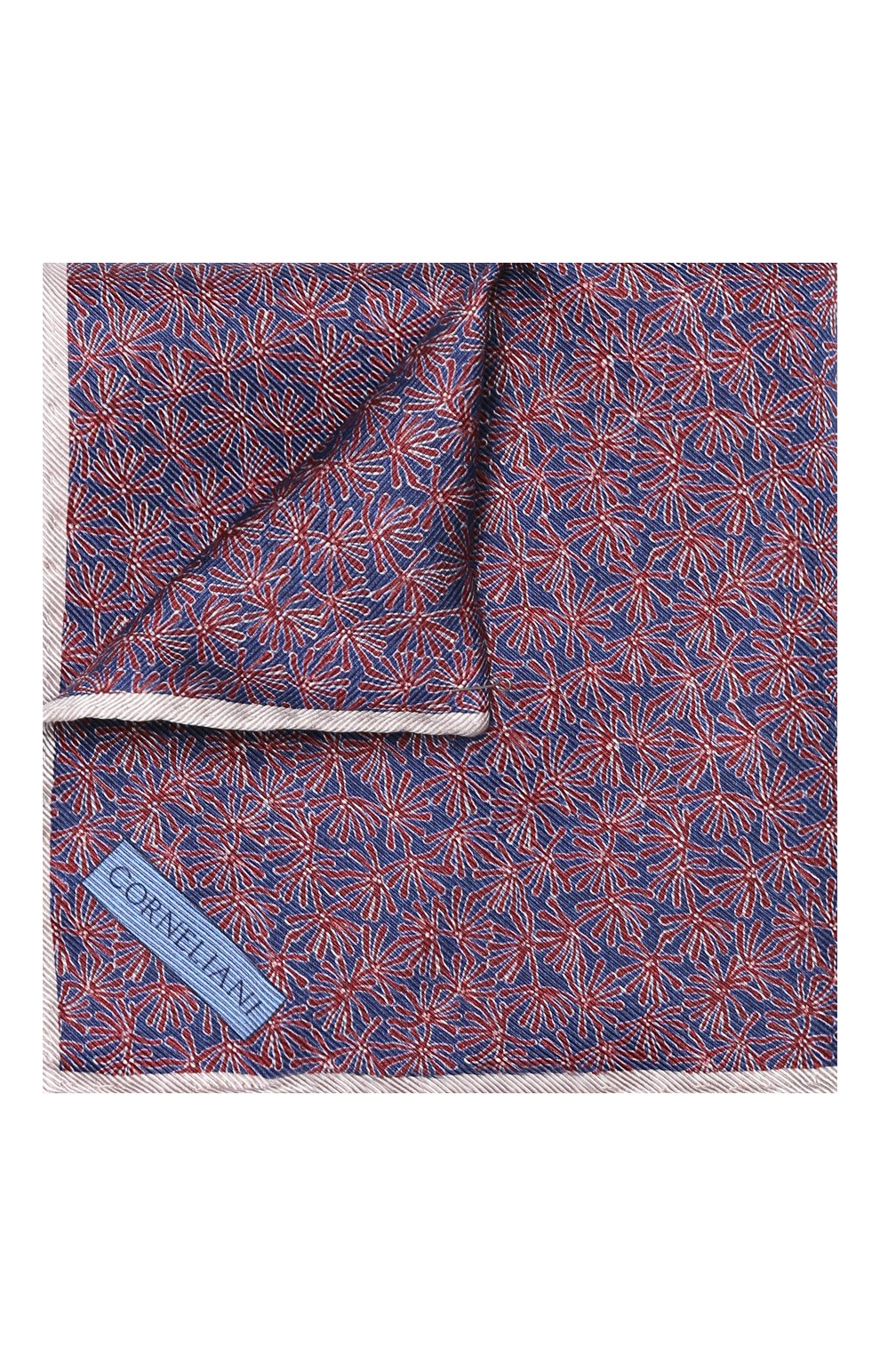 Шелковый платок CORNELIANI, арт. 83UF26-9120488/00, фото 2