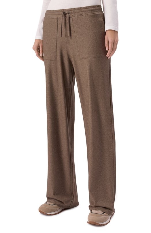 Брюки из кашемира и шелка MVST M25.2MW.T404/45623 Коричневый  M25.2MW.T404/45623 Фото 3