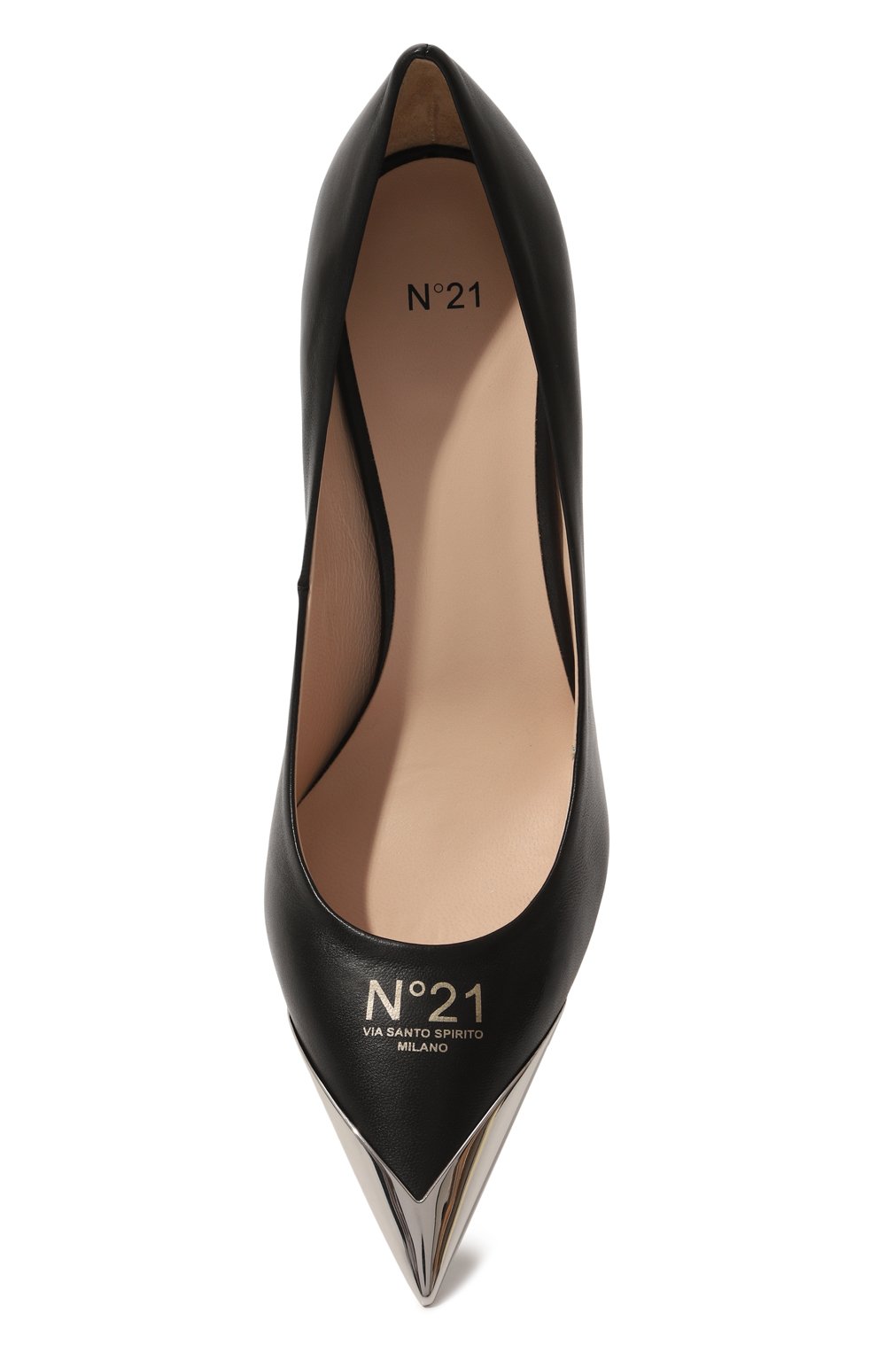 Кожаные туфли N21, арт. 23ECPXNV15006/PUMP, фото 6
