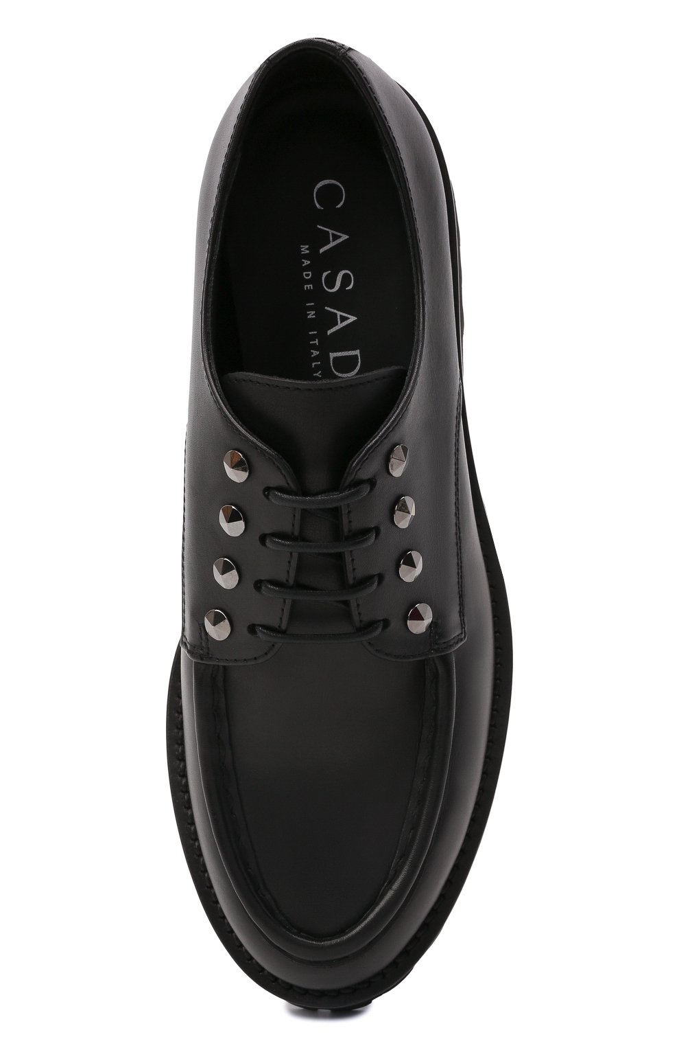 Кожаные дерби CASADEI, арт. 1C185R0401C15179000, фото 5