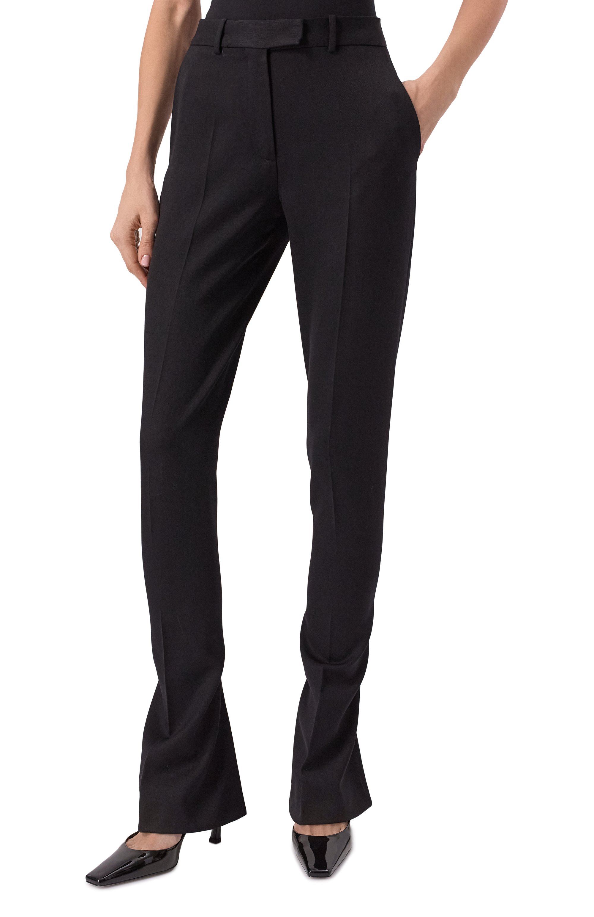 Шерстяные брюки THE ATTICO, арт. 250WCP00250/WWW046AA, фото 3