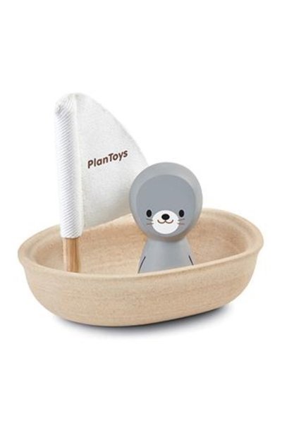Игрушка лодка и тюлень PLAN TOYS, арт. 5710, фото 1