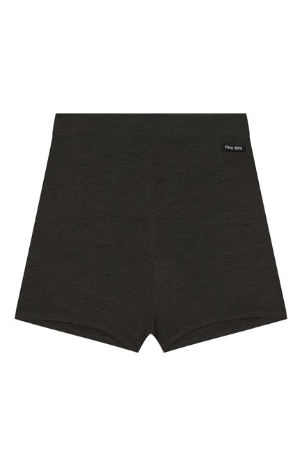 Женские шерстяные шорты MIU MIU, арт. MMP140-1VKE-F0ZFT
