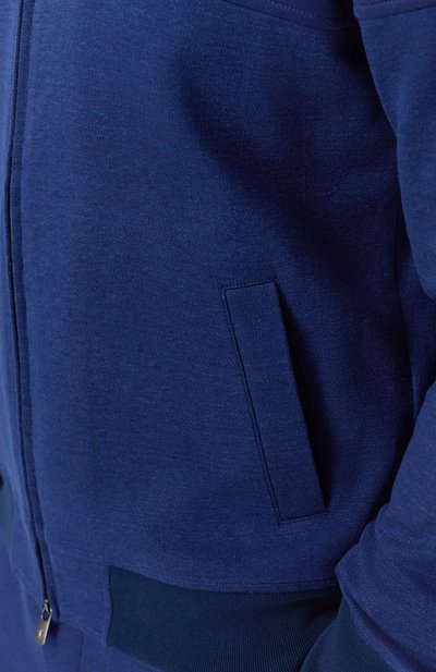 Толстовка из хлопка и льна CAPOBIANCO, арт. 20M453.DH00., фото 5