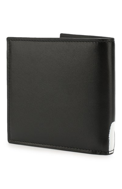 Кожаное портмоне ALEXANDER MCQUEEN черно-белого цвета по цене 33400 руб., арт. 602137/1NT0B, фото 2 Кожаное портмоне ALEXANDER MCQUEEN, арт. 602137/1NT0B, фото 2