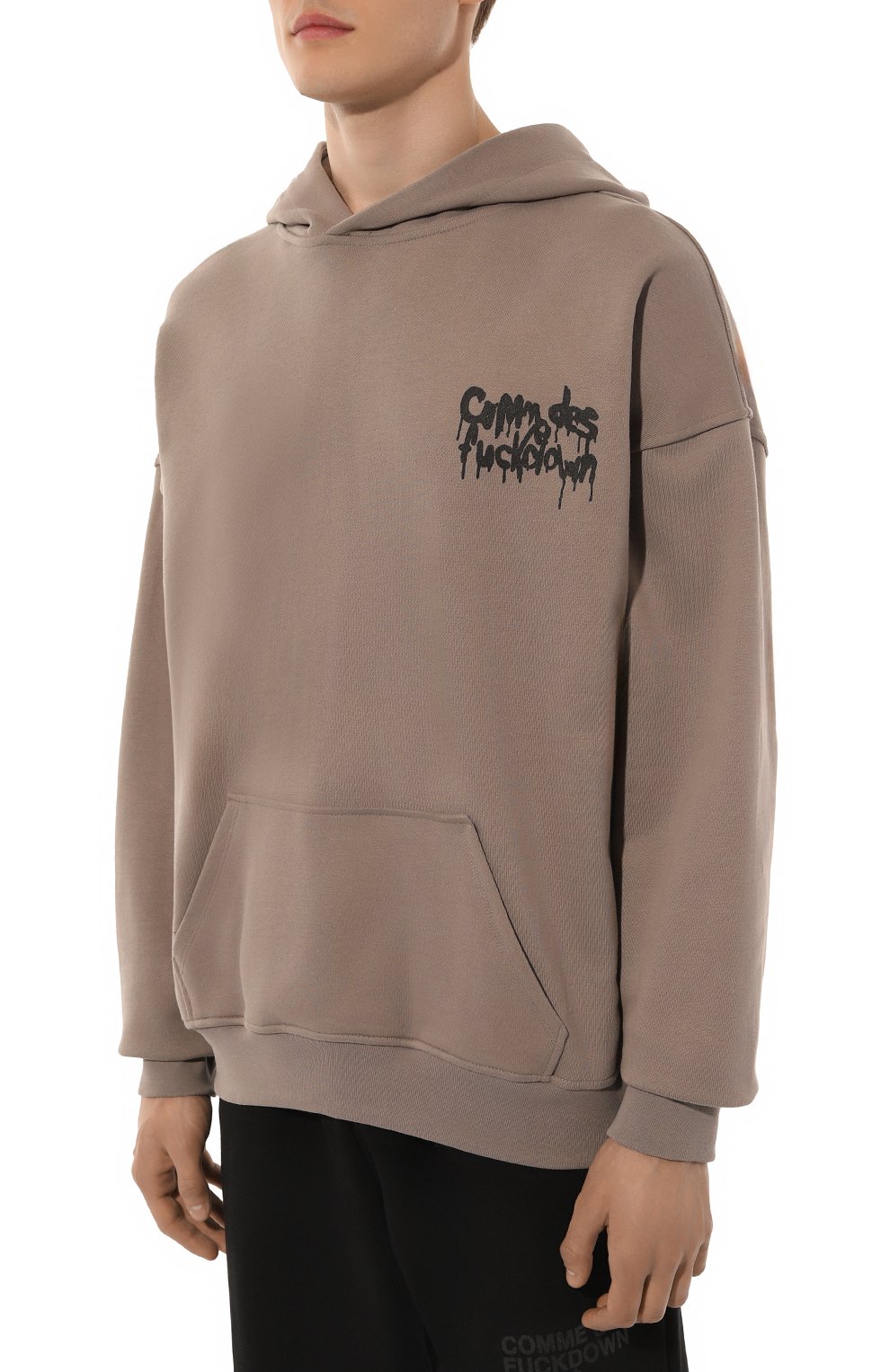 Хлопковое худи COMME DES FUCKDOWN, арт. CFABM01401, фото 3