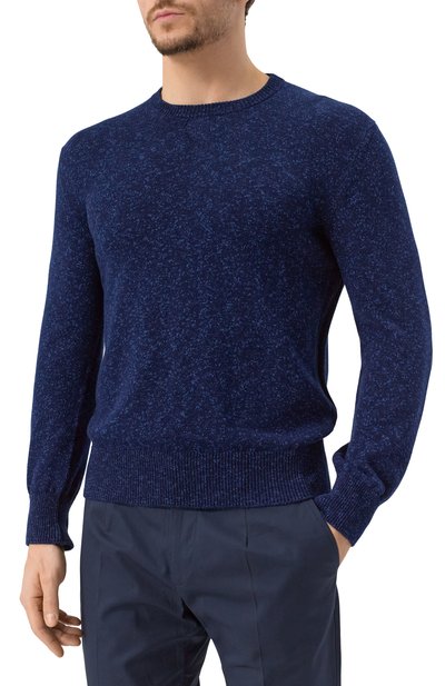 Хлопковый джемпер CANALI, арт. C1080/MK02266, фото 3