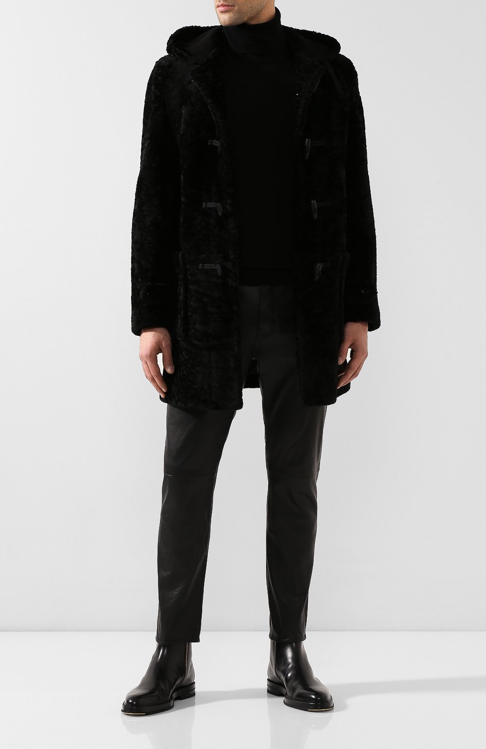 Шуба из овчины SAINT LAURENT, арт. 580936/Y7SJ2, фото 2