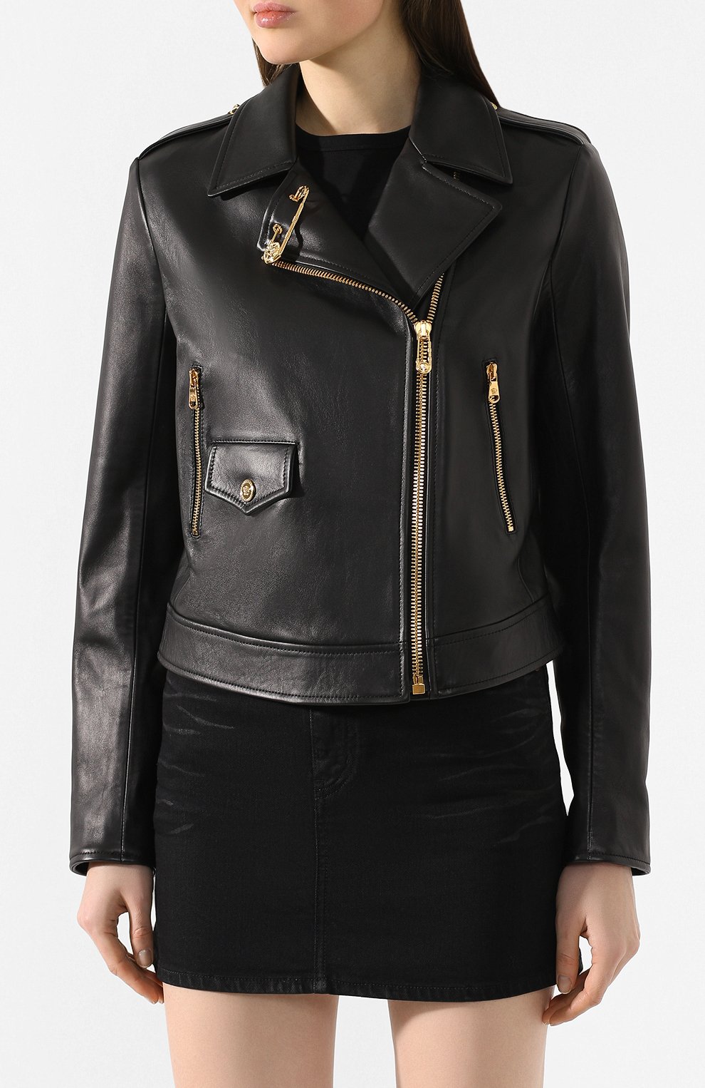 Кожаная куртка VERSACE, арт. A85480/A233389, фото 3