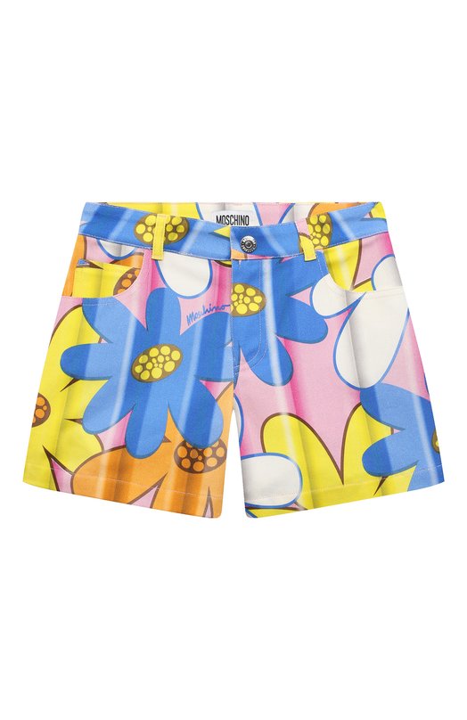 

Хлопковые шорты Moschino, Разноцветный