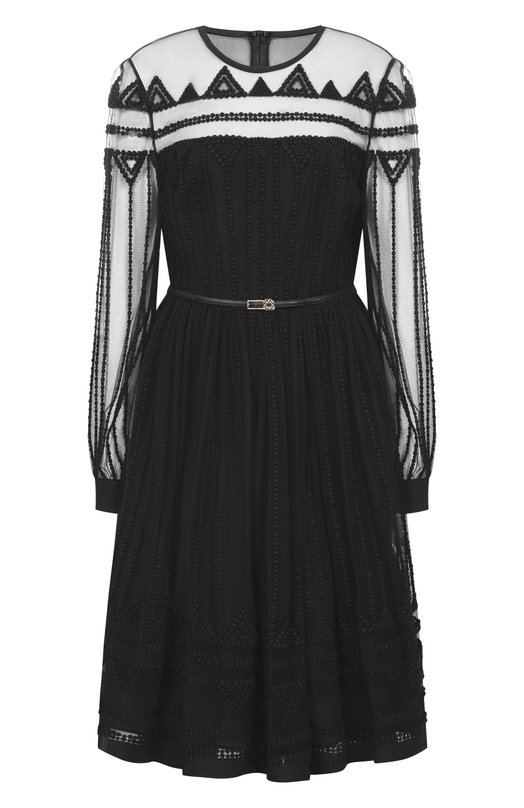 Платье Elie Saab D0854NF25/TU016 Чёрный D0854NF25/TU016