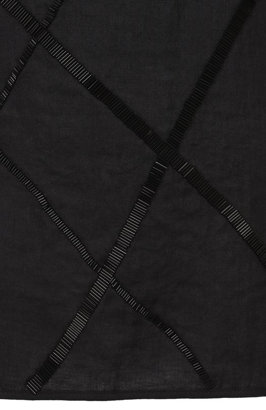 Льняной топ Kiton D59401H0800412 Чёрный  D59401H0800412 Фото 6