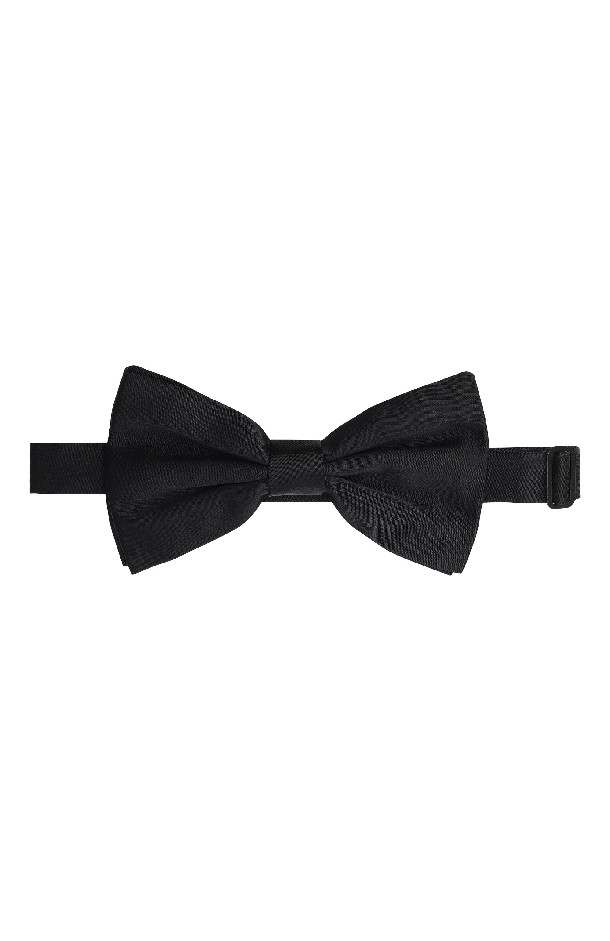 Шелковый галстук-бабочка DOLCE & GABBANA черного цвета по цене 21400 руб., арт. GR053E/GK062, фото 1 Шелковый галстук-бабочка DOLCE & GABBANA, арт. GR053E/GK062, фото 1