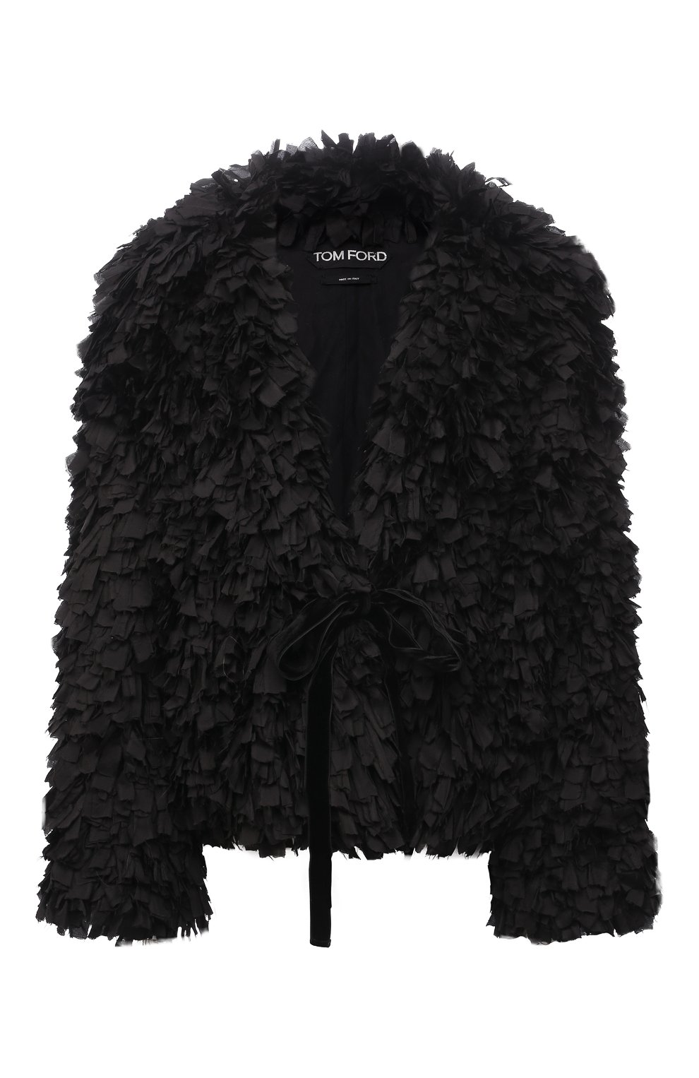 Жакет TOM FORD черного цвета по цене 1365000 руб., арт. CP1398-SDE134, фото 1 Жакет TOM FORD, арт. CP1398-SDE134, фото 1