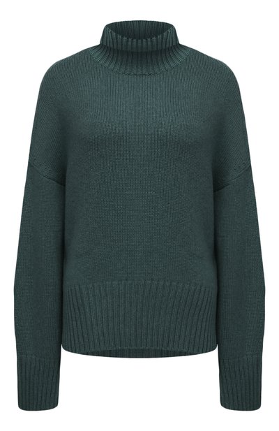 Кашемировый пуловер LORO PIANA зеленого цвета по цене 197000 руб., арт. FAI7129, фото 1 Кашемировый пуловер LORO PIANA, арт. FAI7129, фото 1