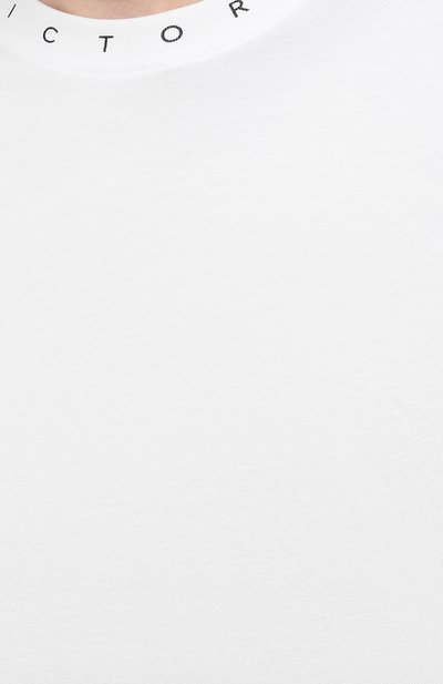 Хлопковая футболка VICTORIA BECKHAM, арт. 1122JTS003250A, фото 5