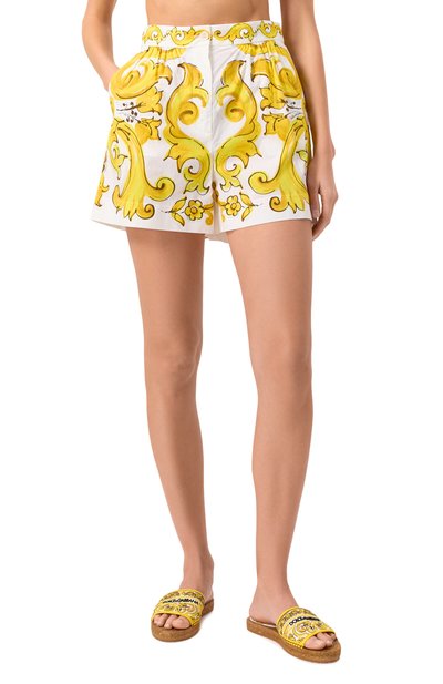 Хлопковые шорты DOLCE & GABBANA, арт. FTAL1T/HH5EA, фото 3