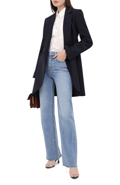 Шелковая рубашка LORENA ANTONIAZZI белого цвета по цене 72350 руб., арт. A2054CA020/3186, фото 2 Шелковая рубашка LORENA ANTONIAZZI, арт. A2054CA020/3186, фото 2