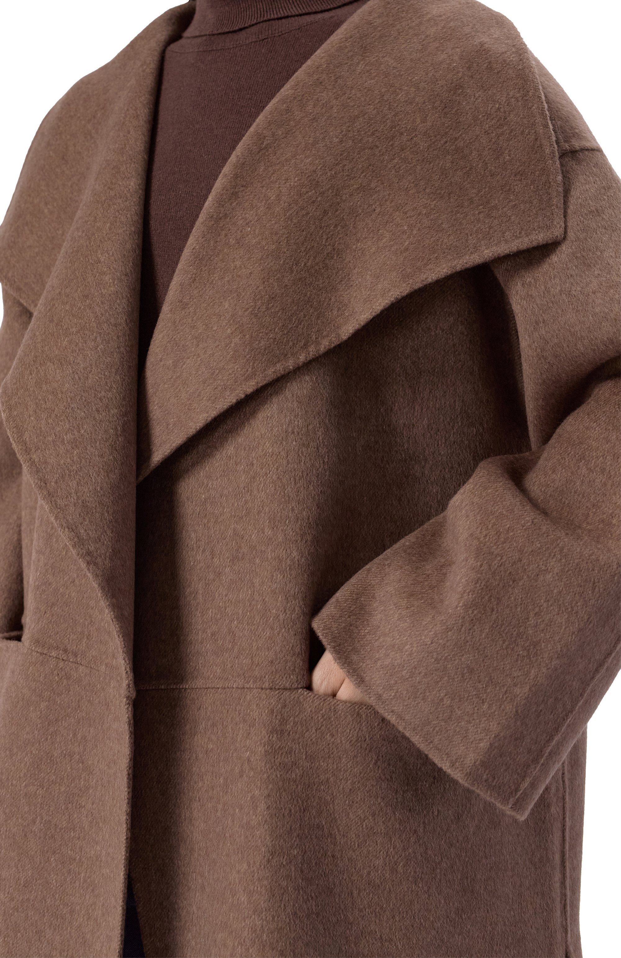 Пальто из шерсти и кашемира TOTEME, арт. 251-WR0885-FB0360, фото 5