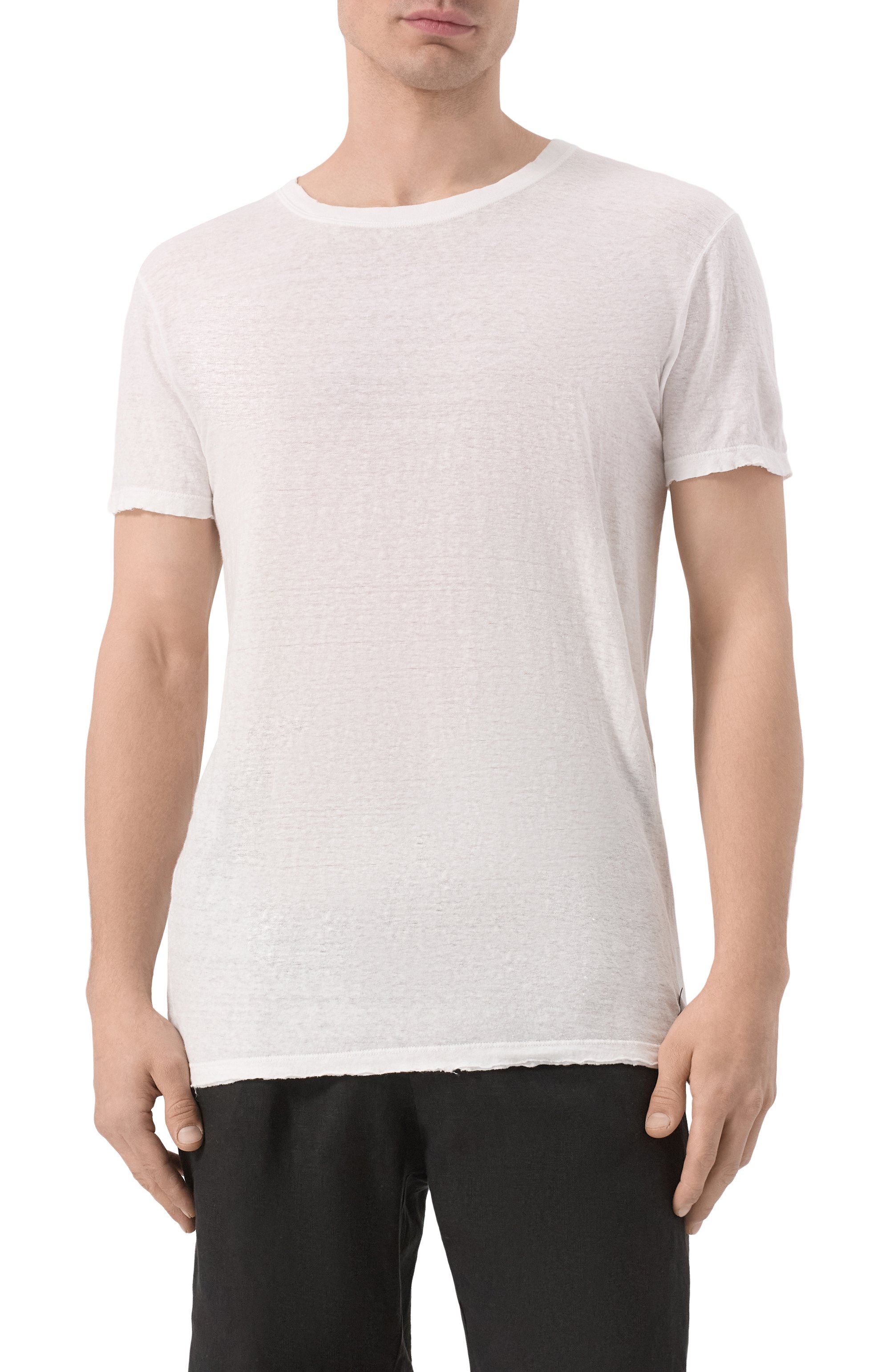 Льняная футболка NEVER ENOUGH, арт. MTH068, фото 3