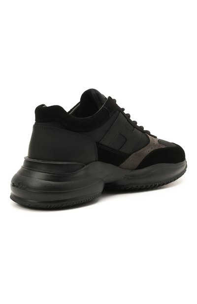 Комбинированные кроссовки HOGAN, арт. HXM5450DN90PNS, фото 4