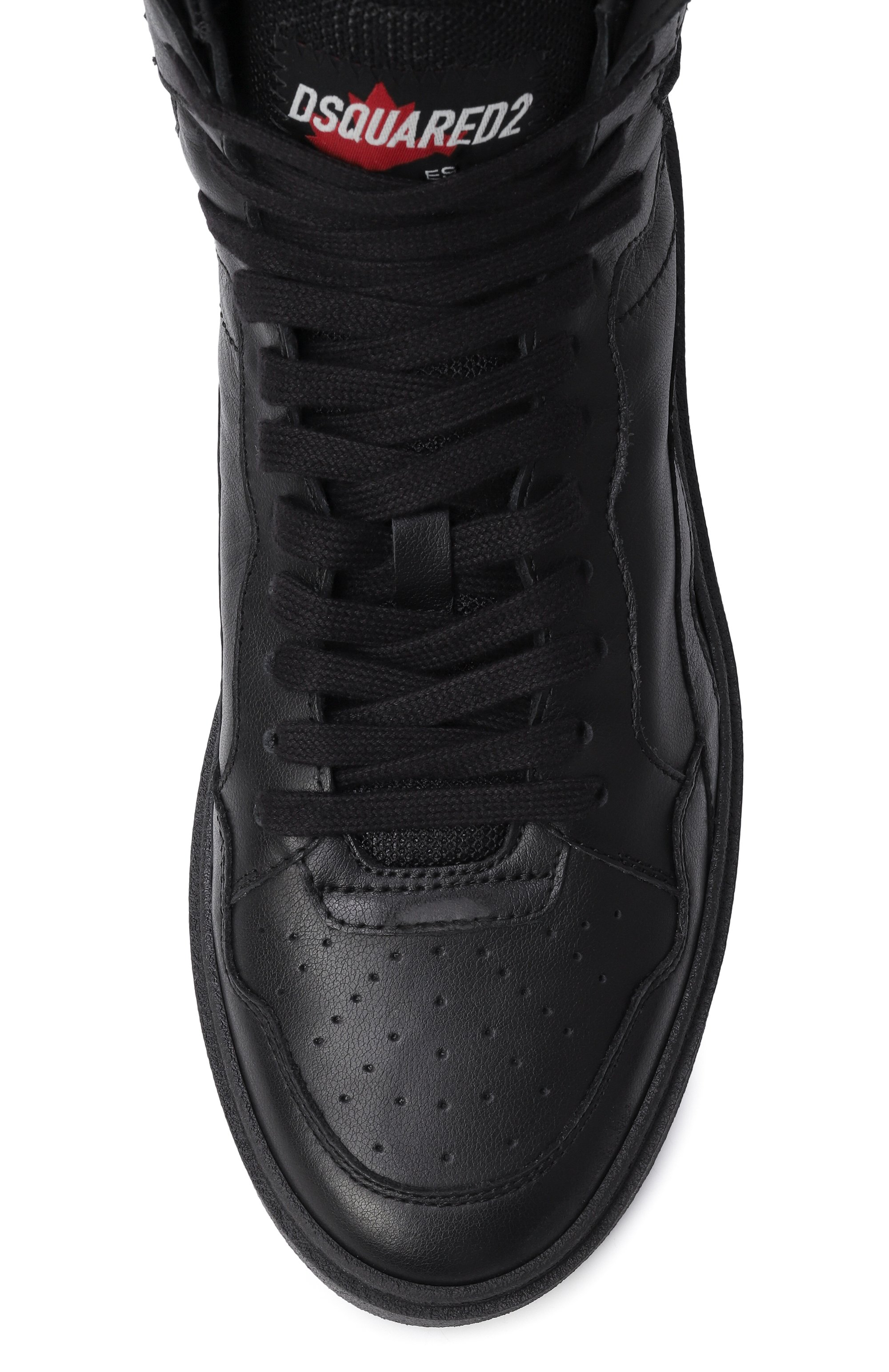 Кожаные кеды rider DSQUARED2, арт. SNM0463/01506719, фото 6