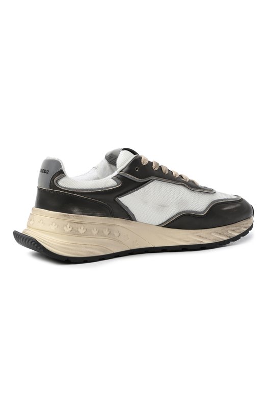 Комбинированные кроссовки Sprinter Dsquared2 SNM0401/Y7708184 Чёрно-белый  SNM0401/Y7708184 Фото 5
