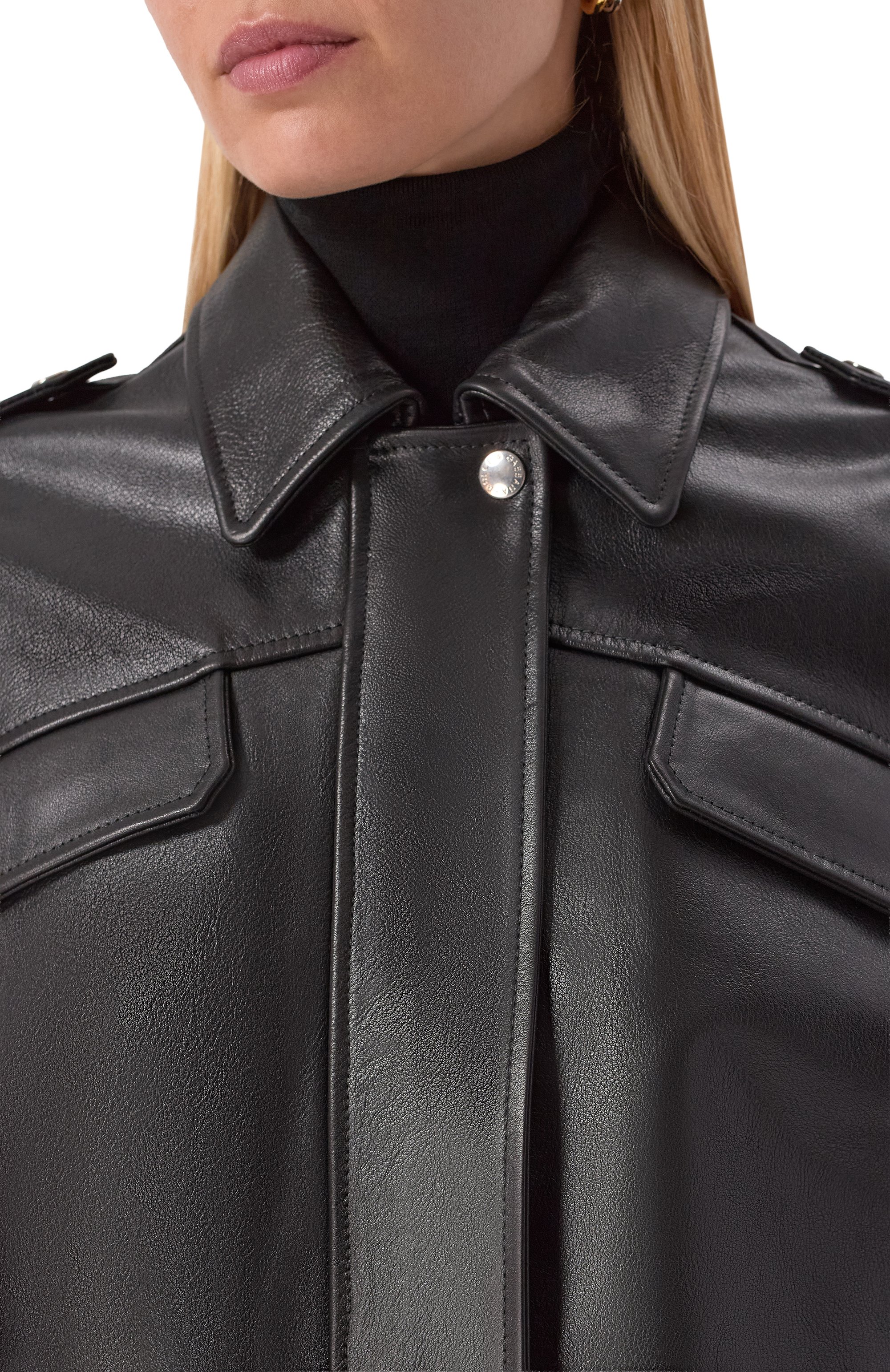 Кожаная куртка DOLCE & GABBANA, арт. F9S77L/HULV0, фото 5