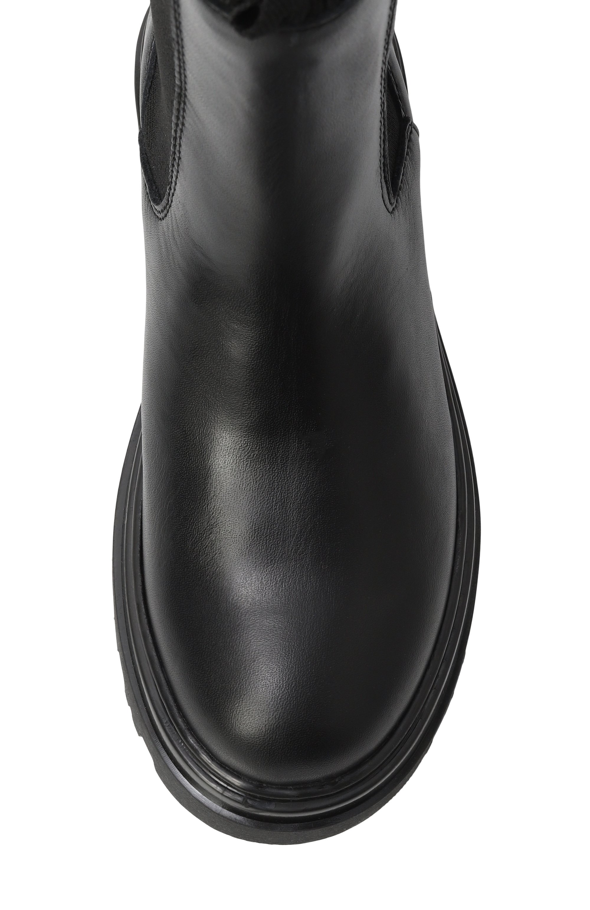 Кожаные челси KARL LAGERFELD KIDS черного цвета по цене 24750 руб., арт. Z30984, фото 4 Кожаные челси KARL LAGERFELD KIDS, арт. Z30984, фото 4