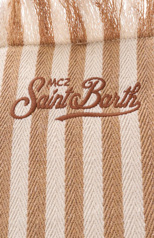 Сумка City medium MC2 Saint Barth CBMF001-01763L/CITY BAG MID FRINGE Бежевый  CBMF001-01763L/CITY BAG MID FRINGE Фото 6