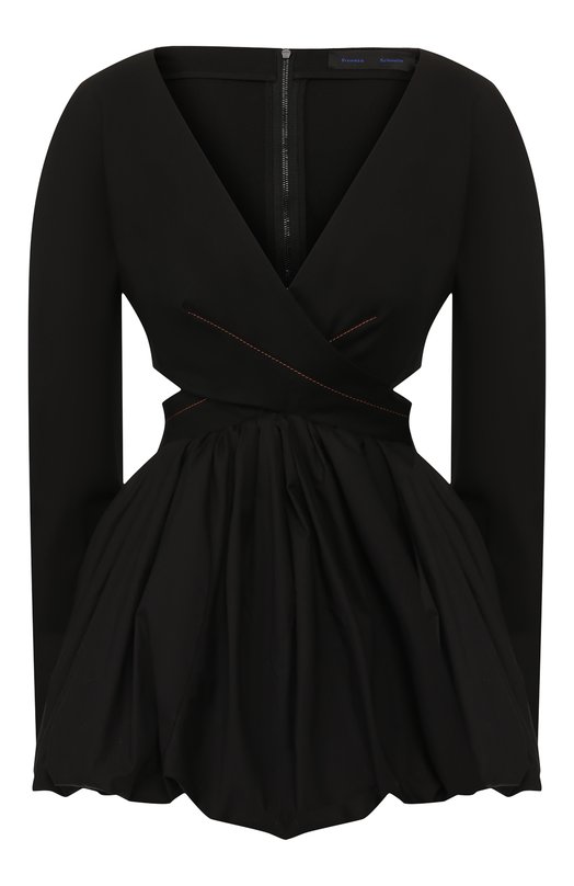 

Хлопковый топ Proenza Schouler, Чёрный