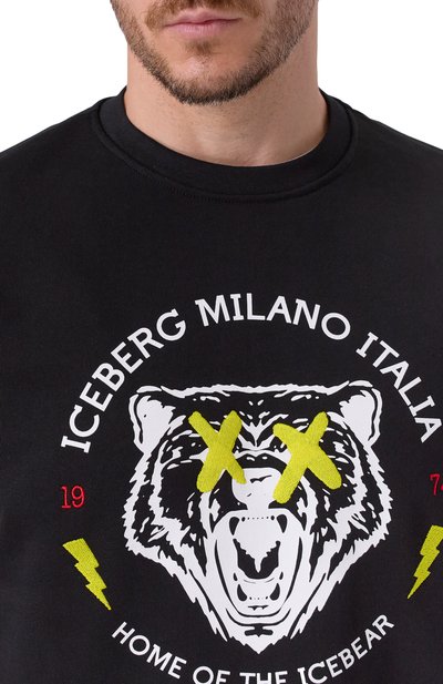 Хлопковый свитшот ICEBERG, арт. E034/6341, фото 5