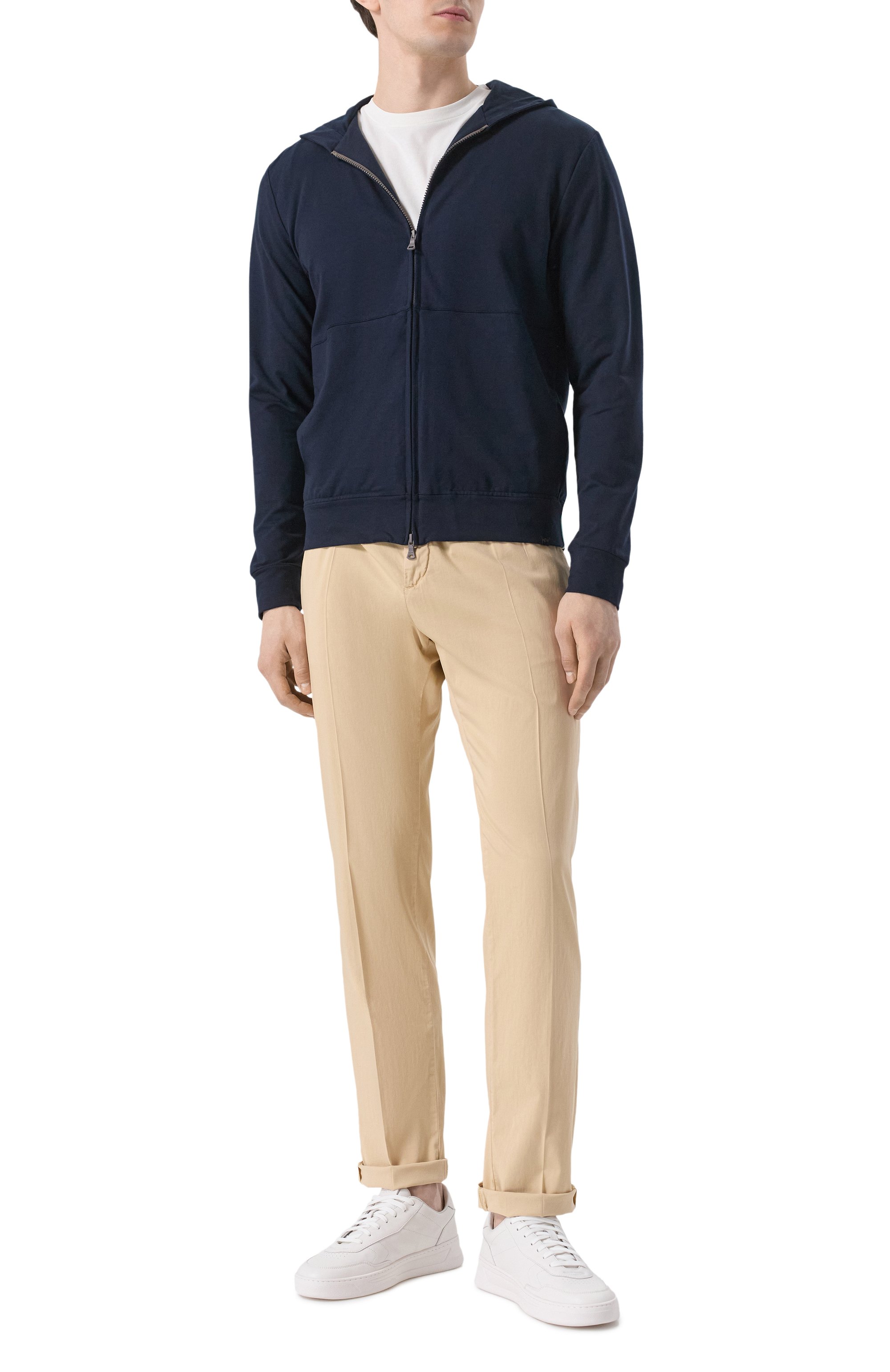 Хлопковая футболка PAUL&SHARK, арт. 25411047, фото 2