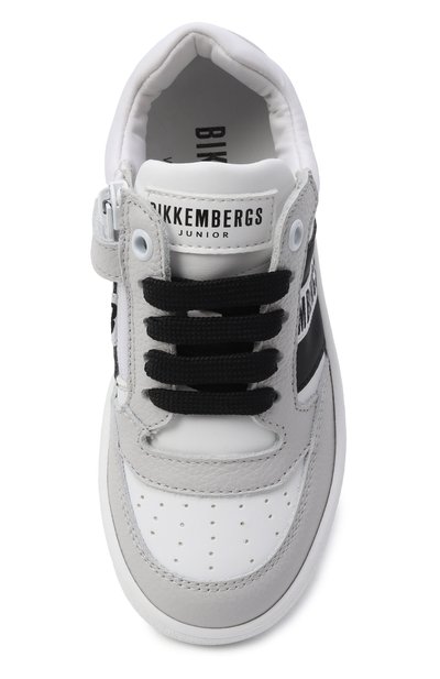 Комбинированные кеды DIRK BIKKEMBERGS, арт. K4B9-21143-1364, фото 4