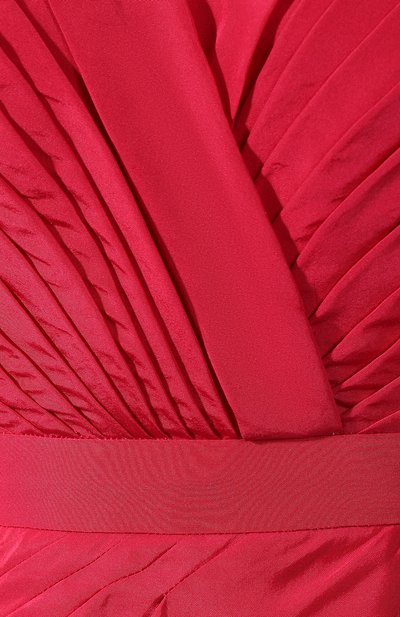 Шелковое платье ALEXANDER MCQUEEN, арт. 587278/QBAAR, фото 5