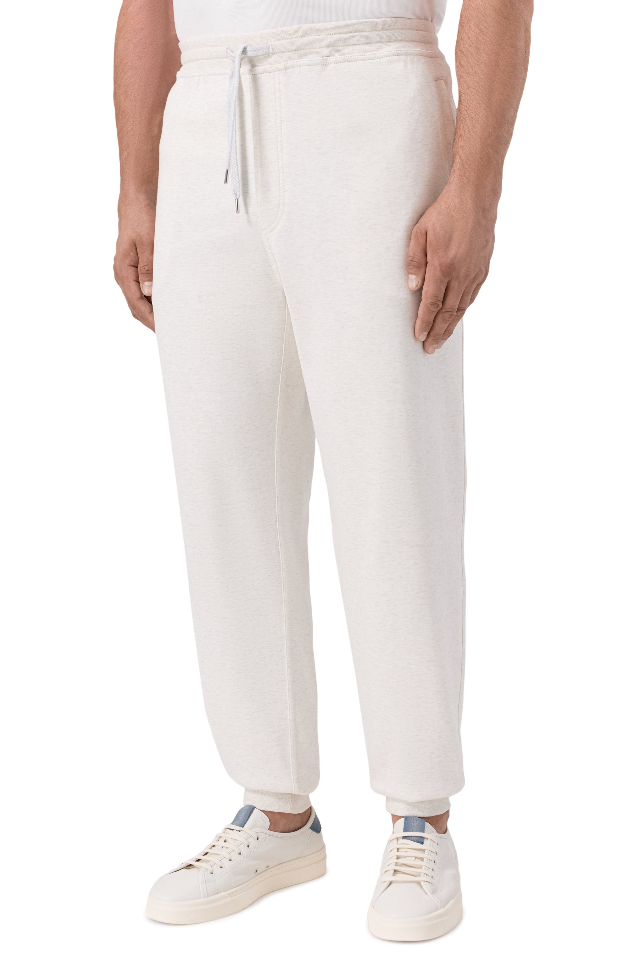 Хлопковые джоггеры BRUNELLO CUCINELLI, арт. MR8073233G, фото 3