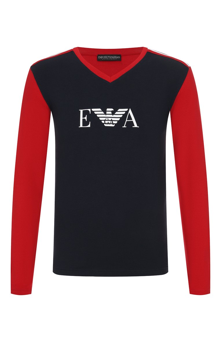 Хлопковый лонгслив EMPORIO ARMANI, арт. 111855/9A529/0UTLET AW23-24, фото 1