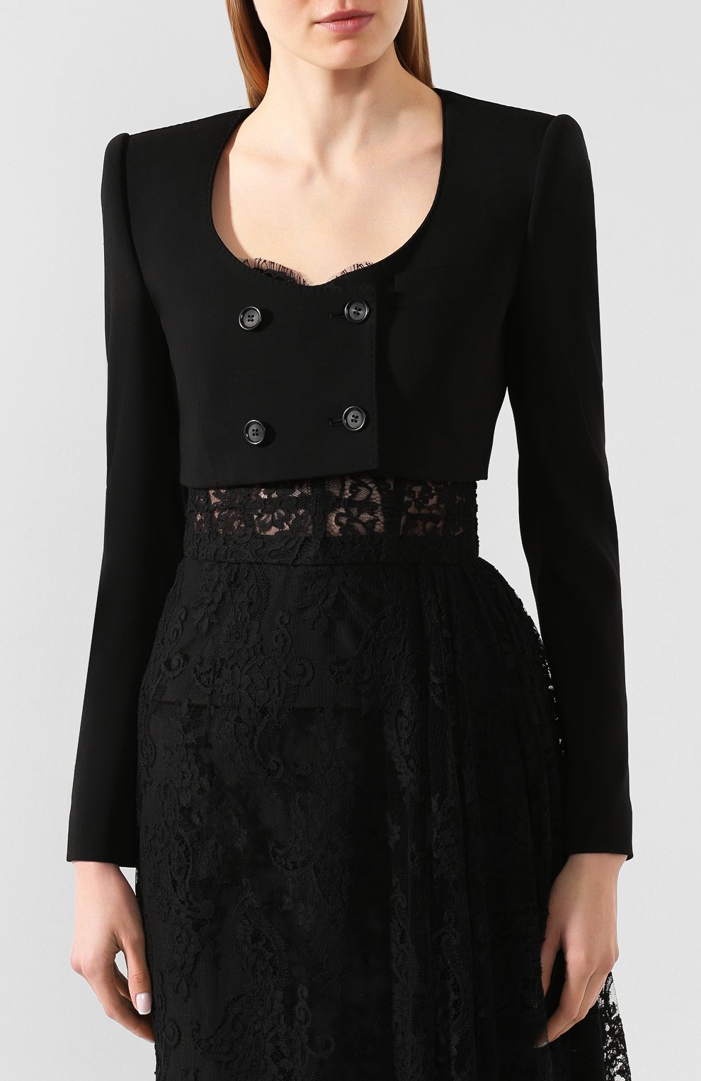 Шерстяной жакет DOLCE & GABBANA, арт. F28VZT/FUCC6, фото 3