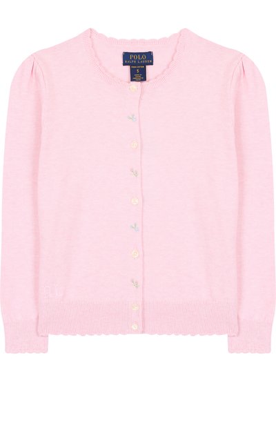 Хлопковый кардиган на пуговицах POLO RALPH LAUREN, арт. 312702227, фото 1