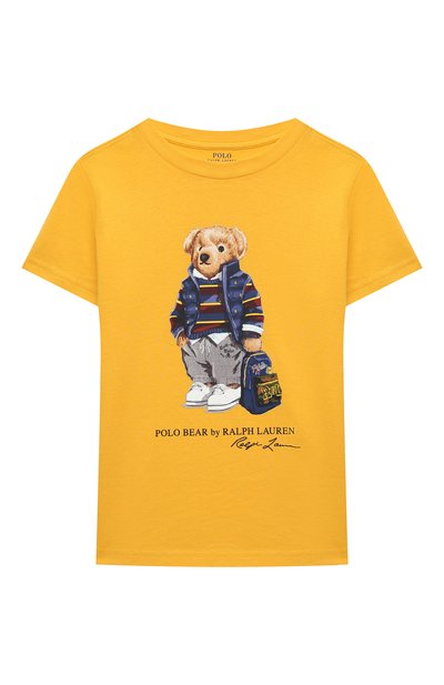 Хлопковая футболка POLO RALPH LAUREN, арт. 322799045, фото 1
